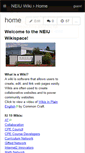 Mobile Screenshot of iu19.wikispaces.com