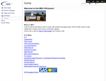 Tablet Screenshot of iu19.wikispaces.com