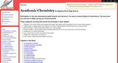 Desktop Screenshot of elfordchemistry.wikispaces.com