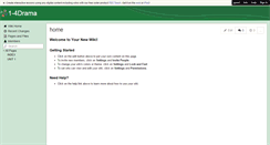 Desktop Screenshot of 1-4drama.wikispaces.com