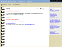 Tablet Screenshot of dibujotecnico2-bachillerato.wikispaces.com