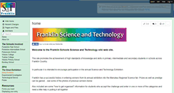 Desktop Screenshot of franklinscienceandtechnology.wikispaces.com