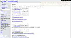 Desktop Screenshot of grade11ibslhistory.wikispaces.com