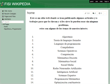 Tablet Screenshot of fisiwikipedia.wikispaces.com