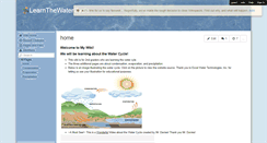Desktop Screenshot of learnthewatercycle.wikispaces.com