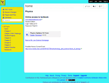 Tablet Screenshot of katielawphysics.wikispaces.com