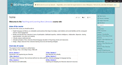 Desktop Screenshot of bedyear4newliteracies.wikispaces.com