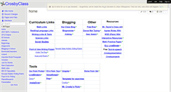 Desktop Screenshot of crosbyclass.wikispaces.com
