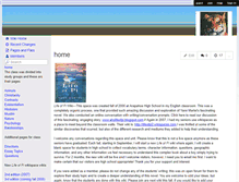 Tablet Screenshot of lifeofpi.wikispaces.com