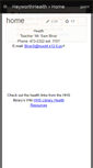 Mobile Screenshot of heyworthhealth.wikispaces.com