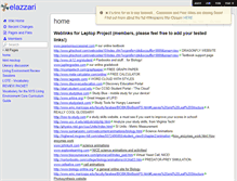 Tablet Screenshot of elazzari.wikispaces.com