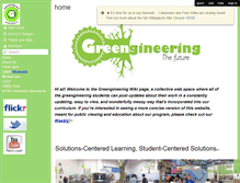 Tablet Screenshot of greengineers.wikispaces.com