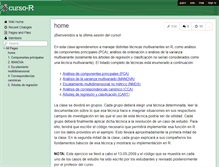 Tablet Screenshot of curso-r-uah2009.wikispaces.com