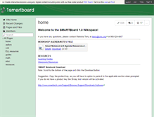 Tablet Screenshot of 1smartboard.wikispaces.com
