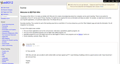 Desktop Screenshot of edit312.wikispaces.com