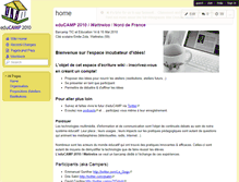 Tablet Screenshot of educamp.wikispaces.com