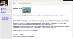 Desktop Screenshot of dimensionsofliteracy.wikispaces.com