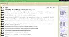 Desktop Screenshot of caulit202.wikispaces.com