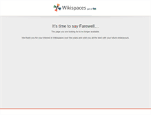 Tablet Screenshot of blindsidetobullying.wikispaces.com