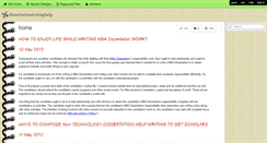 Desktop Screenshot of dissertationwritinghelp.wikispaces.com