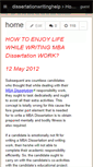 Mobile Screenshot of dissertationwritinghelp.wikispaces.com