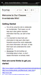 Mobile Screenshot of lms-invertebrates.wikispaces.com