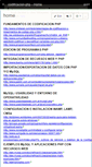 Mobile Screenshot of codificacion-php.wikispaces.com