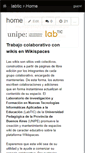Mobile Screenshot of labtic.wikispaces.com