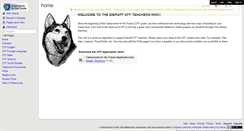 Desktop Screenshot of dhscffteachers.wikispaces.com