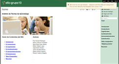 Desktop Screenshot of etic-grupo10.wikispaces.com