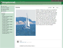 Tablet Screenshot of kkingdommatt.wikispaces.com