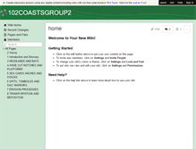 Tablet Screenshot of 102coastsgroup2.wikispaces.com