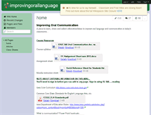 Tablet Screenshot of improvingorallanguage.wikispaces.com