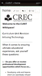Mobile Screenshot of curit.wikispaces.com