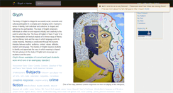 Desktop Screenshot of glyph.wikispaces.com