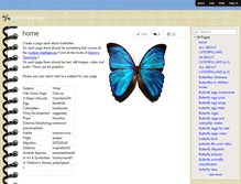 Tablet Screenshot of butterflywings.wikispaces.com