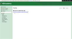 Desktop Screenshot of 4bacademy.wikispaces.com