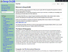 Tablet Screenshot of geog-on2ib.wikispaces.com