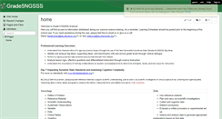 Desktop Screenshot of grade5ngsss.wikispaces.com