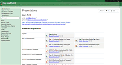 Desktop Screenshot of lauraterrill.wikispaces.com