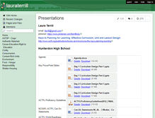 Tablet Screenshot of lauraterrill.wikispaces.com