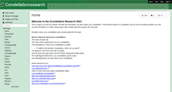 Desktop Screenshot of constellationresearch.wikispaces.com