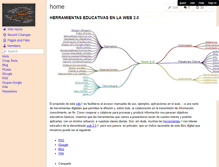Tablet Screenshot of herramientasweb20.wikispaces.com