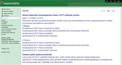 Desktop Screenshot of espoonlyhty.wikispaces.com