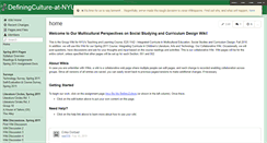 Desktop Screenshot of definingculture-at-nyu.wikispaces.com