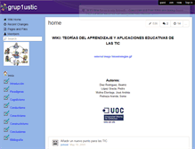 Tablet Screenshot of grup1ustic.wikispaces.com