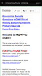 Mobile Screenshot of knowyouknow.wikispaces.com