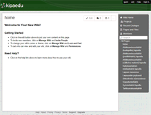 Tablet Screenshot of kipaedu.wikispaces.com