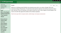 Desktop Screenshot of ccriopenminds.wikispaces.com