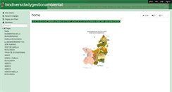 Desktop Screenshot of biodiversidadygestionambiental.wikispaces.com